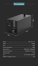 Load image into Gallery viewer, [🎶SG] SMSL SA300 HiFi Digital Power Amplifier With Bluetooth
