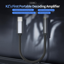 Load image into Gallery viewer, [🎶SG] KZ AM01 KZ&#39;s First Portable Decoding Amplifier Hifi USB C Dongle
