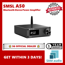 Load image into Gallery viewer, [🎶SG] SMSL A50 Bluetooth Stereo Audio Power Amplifier
