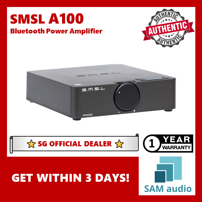 [🎶SG] SMSL A100 Bluetooth Power Amplifier