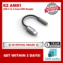 Load image into Gallery viewer, [🎶SG] KZ AM01 KZ&#39;s First Portable Decoding Amplifier Hifi USB C Dongle
