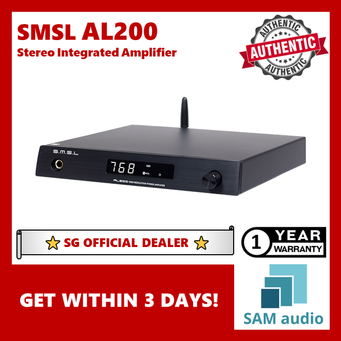 [🎶SG] SMSL AL200 Stereo Headphone and Power Integrated Amplifier