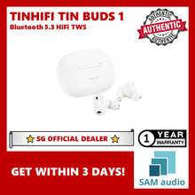 Load image into Gallery viewer, [🎶SG] TINHIFI TIN BUDS 1 (TINBUDS 1) BLUETOOTH 5.3 HI-FI True Wireless TWS
