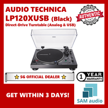 Load image into Gallery viewer, [🎶SG] Audio Technica AT-LP120XUSB Direct-Drive Turntable (Analog &amp; USB)
