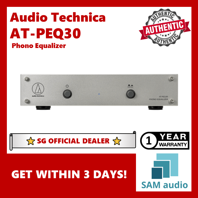 🎶SG] Audio Technica AT-PEQ30 Phono Equalizer – SAM Audio SG