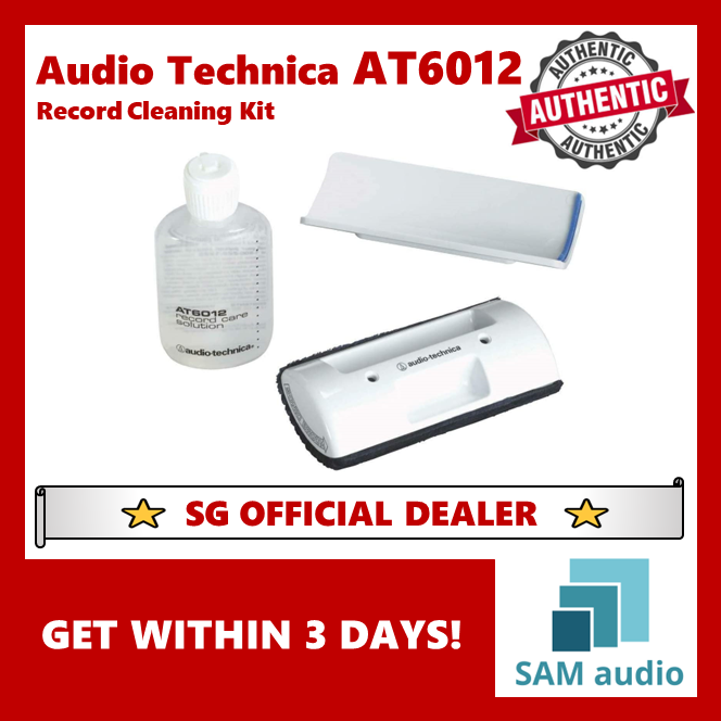 [🎶SG]Audio Technica AT6012 Record Care Kit SAM Audio SG