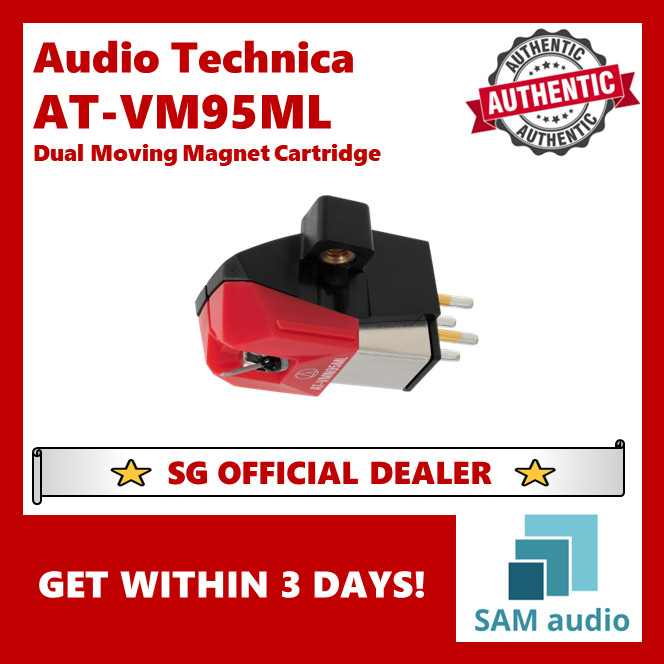 [🎶SG] Audio Technica AT-VM95ML Dual Moving Magnet Cartridge