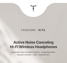 Load image into Gallery viewer, [🎶SG] TANCHJIM RITA - Active Noise Cancelling Hi-Fi Wireless Headphones
