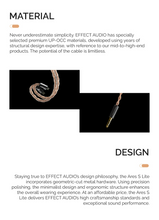 Load image into Gallery viewer, [🎶SG] EFFECT AUDIO ARES S LITE Signature Series 4 Wires Earphone Cable
