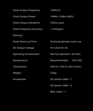 Load image into Gallery viewer, [🎶SG] Aune NC1 EVO - Hifi OCXO Clock
