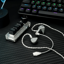 Load image into Gallery viewer, [🎶SG] EPZ G20 Pro - 10mm LCP+PU Dynamic Driver With Boom Mic Gaming IEMs
