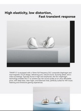 Load image into Gallery viewer, [🎶SG] TINHIFI C1 - 10mm DLC Diaphragm Driver In-Ear Monitors
