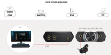 Load image into Gallery viewer, [🎶SG] CREATIVE SOUND BLASTERX G6 7.1 HD External Console Gaming DAC AMP
