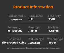 Load image into Gallery viewer, [🎶SG] KZ SYMPHONY 13.2mm Planar Magnetic Driver + 6mm Dynamic Driver IEM
