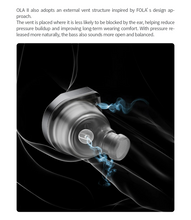 Load image into Gallery viewer, [🎶SG] TANCHJIM OLA II (OLA 2) - 1DD + 1BA In-ear Monitors

