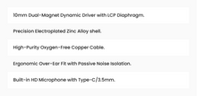 Load image into Gallery viewer, [🎶SG] TWISTURA DELTA - All-Scenario Single Dynamic Driver Detachable Cable Earphone
