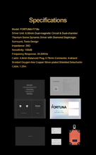 Load image into Gallery viewer, [🎶SG] EARACOUSTIC AUDIO FORTUNA #F718s - Personal Concert Hall
