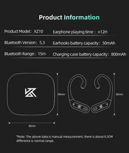 Load image into Gallery viewer, [🎶SG] KZ XZ10 True Wireless Bluetooth 5.3 Ear Hook
