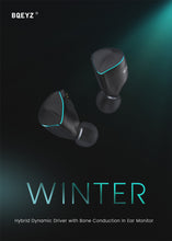 Load image into Gallery viewer, [🎶SG] BQEYZ Weather Series WINTER - Flaghsip 12mm Dynamic Driver + 11.6mm PZT Bone Conduction IEMs
