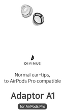 Load image into Gallery viewer, [🎶SG] DIVINUS A1 Adaptor Clear (For AirPods Pro 1/2 Gen)
