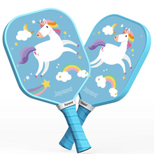 Load image into Gallery viewer, [🎶SG] JOYSENT WONDERDREAM - DASHING PONY - T300 Carbon Fiber 14mm Pickleball Paddle For Kids
