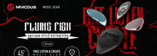 Load image into Gallery viewer, [🎶SG] NF ACOUS FLYING FISH GUITAR PICKS Artisan-Style Guitar Pick
