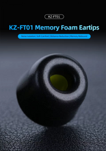 Load image into Gallery viewer, [🎶SG] KZ FT01 - Memory Foam Eartips
