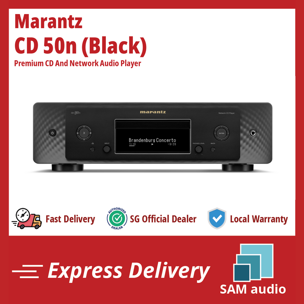[🎶SG] MARANTZ CD 50n (CD50N) Premium CD And Network Audio Player