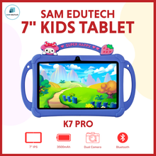 Load image into Gallery viewer, [SG] 7 inch SAM EduTech Kids Tablet WiFi | K7 Plus / K7 Pro | Android 16/13 | 2026 Version
