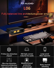 Load image into Gallery viewer, [🎶SG] FX AUDIO L06 - Fully Balanced Digital Power Amplifier
