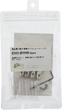 Load image into Gallery viewer, [🎶SG] AET EVO-BYHR (EVO BYHR) Banana Y Shaped Speaker Plug Hard Rhodium Plated (Set of 4)

