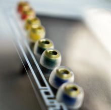 Load image into Gallery viewer, [🎶SG] TANGZU TANG SANCAI NOBLE BRASS EDITION - Liquid Silicone Hybrid Eartips
