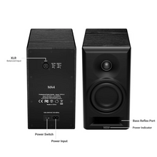 Load image into Gallery viewer, [🎶SG] TOPPING MA4 - Active Studio Monitor Bookshelf Speakers
