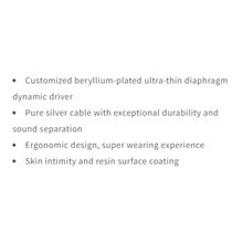 Load image into Gallery viewer, [🎶SG] Moritz DRAGON - Beryllium-Plated Dynamic Driver In-Ear Monitor
