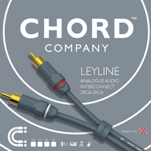 Load image into Gallery viewer, [🎶SG] CHORD Leyline Analogue RCA cable 1 Pair - 1 METRE

