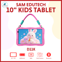 Load image into Gallery viewer, [SG] 10 inch SAM EduTech Kids Tablet WiFi / 4G | D11K / B10K / P30HK | Android 16 | 2026 Version

