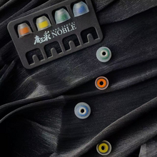 Load image into Gallery viewer, [🎶SG] TANGZU TANG SANCAI NOBLE Liquid Silicone Hybrid Eartips Stainless Steel Edition
