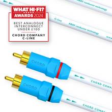 Load image into Gallery viewer, [🎶SG] CHORD C-Line (C Line) Analogue RCA cable 1 Pair - 1 METRE
