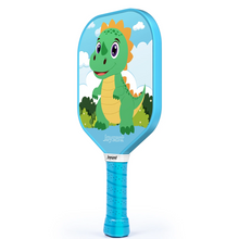 Load image into Gallery viewer, [🎶SG] JOYSENT WONDERDREAM - CUDDLY DINO - T300 Carbon Fiber 14mm Pickeball Paddle For Kids
