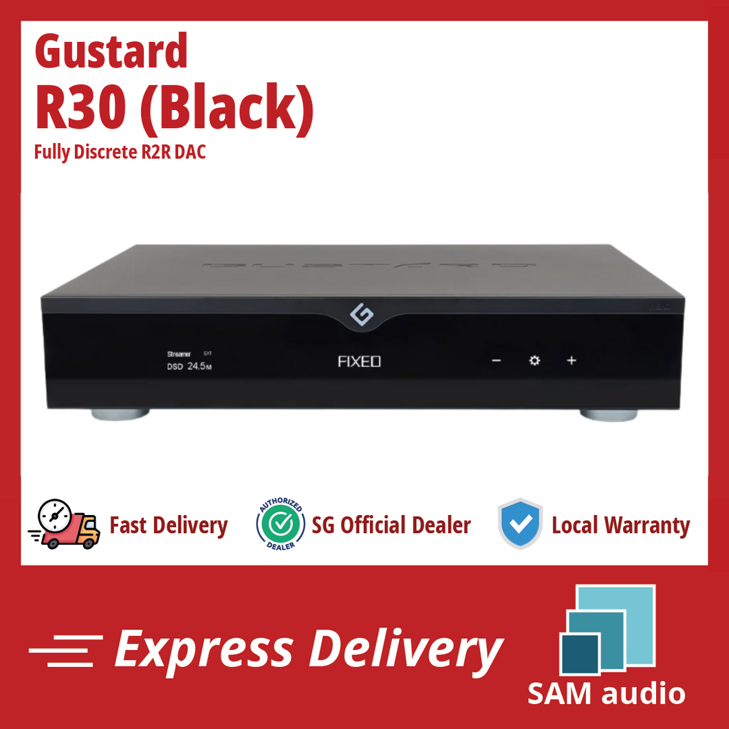 [🎶SG] GUSTARD R30 - Fully Discrete R2R DAC