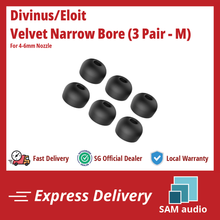 Load image into Gallery viewer, [🎶SG] ELOIT/DIVINUS Velvet Narrow Bore Replacement Silicone Eartips
