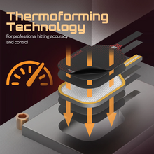 Load image into Gallery viewer, [🎶SG] JOYSENT HALO X5 HYBRID - T700 Raw Carbon 16mm Paddle
