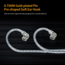 Load image into Gallery viewer, [🎶SG] KZ SILVER-PLATED OXYGEN-FREE COPPER TYPE-C UPGRADE CABLE 0.75mm C-Pin
