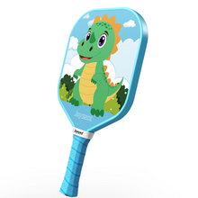 Load image into Gallery viewer, [🎶SG] JOYSENT WONDERDREAM - CUDDLY DINO - T300 Carbon Fiber 14mm Pickeball Paddle For Kids
