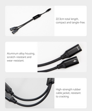 Load image into Gallery viewer, [🎶SG] TOPPING TC-OTG-Y20 - Type-C OTG Data &amp; Power Splitter Cable
