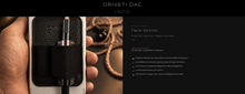 Load image into Gallery viewer, [🎶SG] ORIVETI TWIN REVIVE - ESS Sabre DAC + Dual RT6863C Amplification Portable DAC
