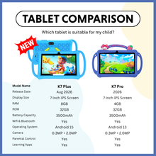 Load image into Gallery viewer, [🎶SG] 2026 Kids Tablet K7 Plus / K7 Pro - SAM EduTech
