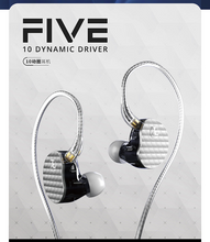 Load image into Gallery viewer, [🎶SG] 7Hz FIVE Five Custom Dynamic Drivers In-Ear Earphone
