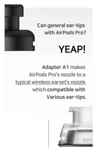 Load image into Gallery viewer, [🎶SG] DIVINUS A1 Adaptor Clear (For AirPods Pro 1/2 Gen)
