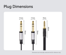 Load image into Gallery viewer, [🎶SG] TOPPING B4T6-150 - 4.4mm to Dual 6.35mm TRS Male Audio Cable
